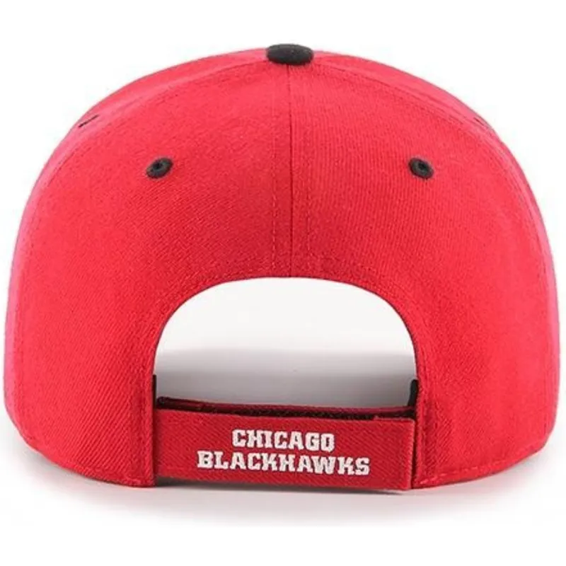 petten-gebogen-rood-verstelbaar-van-chicago-blackhawks-nhl-van-47-brand