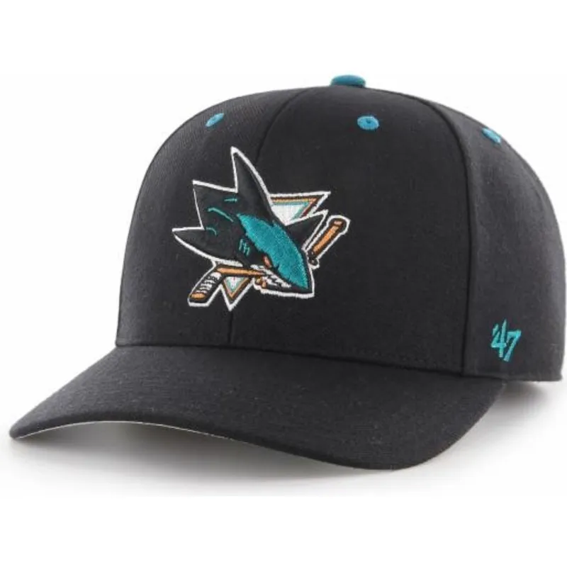 petten-gebogen-zwart-verstelbaar-van-san-jose-sharks-nhl-van-47-brand