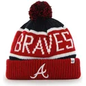 mutsen-pompon-rood-van-atlanta-braves-mlb-van-47-brand