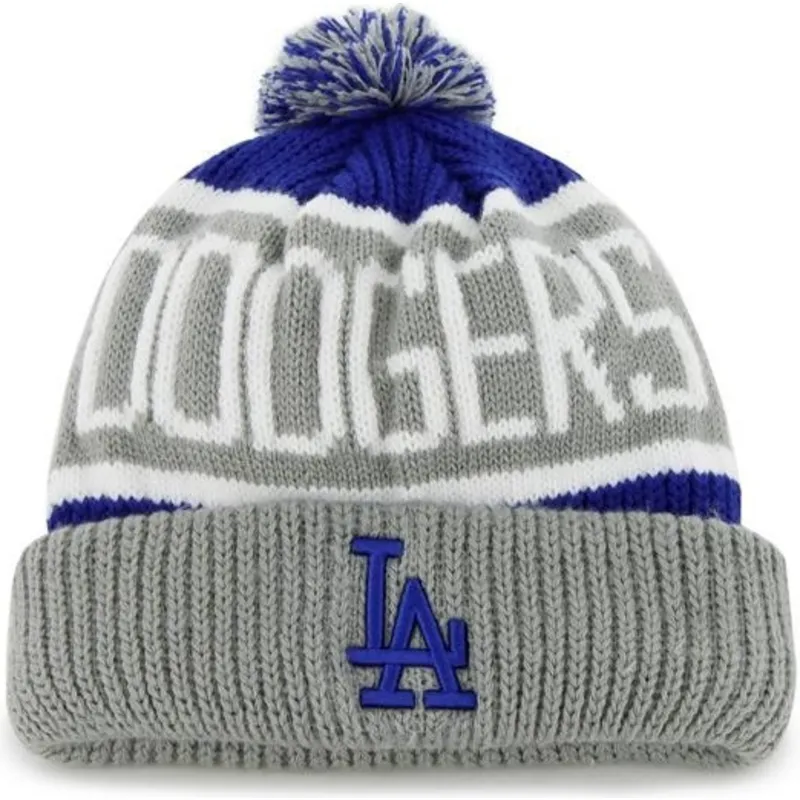 mutsen-pompon-grijs-van-los-angeles-dodgers-mlb-van-47-brand mutsen-pompon-grijs-van-los-angeles-dodgers-mlb-van-47-brand