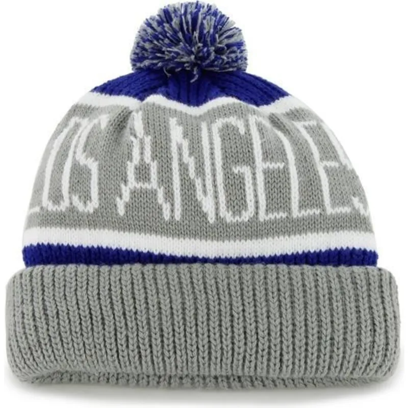 mutsen-pompon-grijs-van-los-angeles-dodgers-mlb-van-47-brand mutsen-pompon-grijs-van-los-angeles-dodgers-mlb-van-47-brand