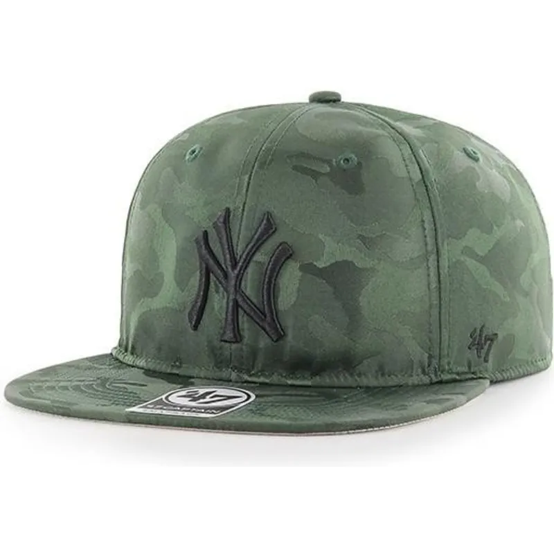 petten-plat-camouflage-snapback-van-new-york-yankees-mlb-van-47-brand petten-plat-camouflage-snapback-van-new-york-yankees-mlb-van-47-brand