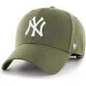petten-gebogen-groen-verstelbaar-van-new-york-yankees-mlb-van-47-brand