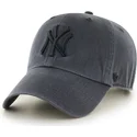 petten-gebogen-zwart-verstelbaar-van-new-york-yankees-mlb-van-47-brand