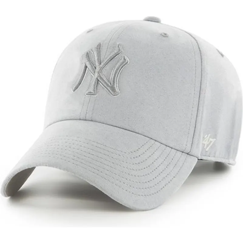petten-gebogen-grijs-verstelbaar-van-new-york-yankees-mlb-van-47-brand