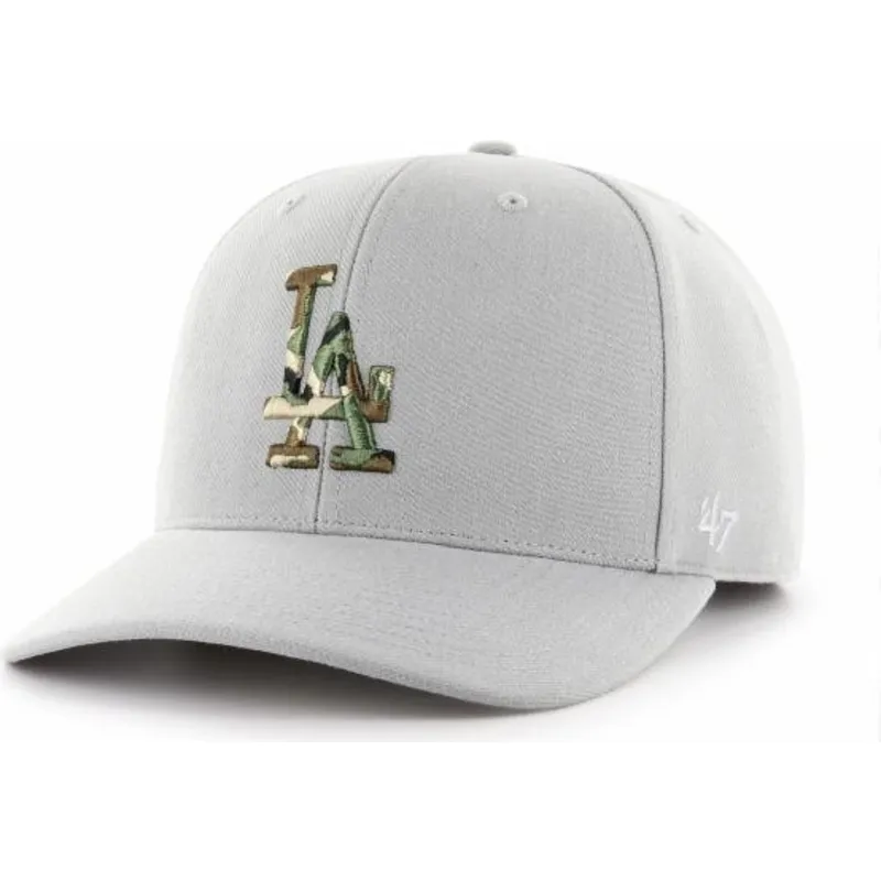 petten-gebogen-grijs-verstelbaar-van-los-angeles-dodgers-mlb-van-47-brand