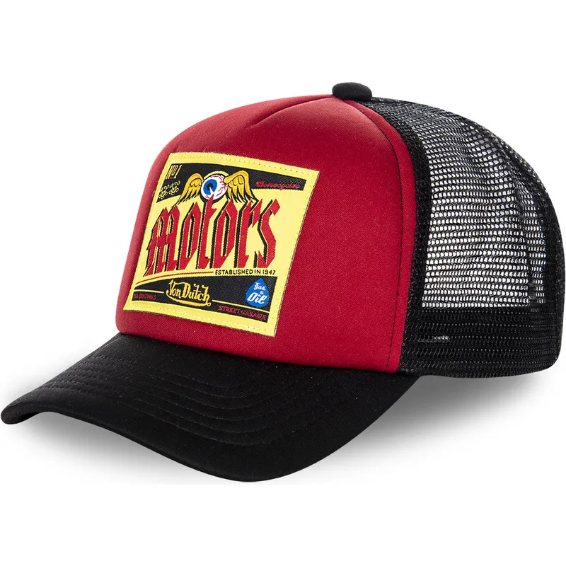 petten-gebogen-rood-snapback-ber02-van-von-dutch