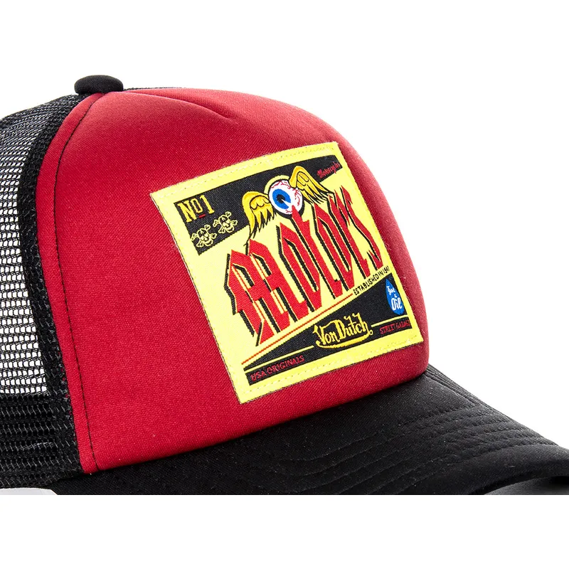 petten-gebogen-rood-snapback-ber02-van-von-dutch