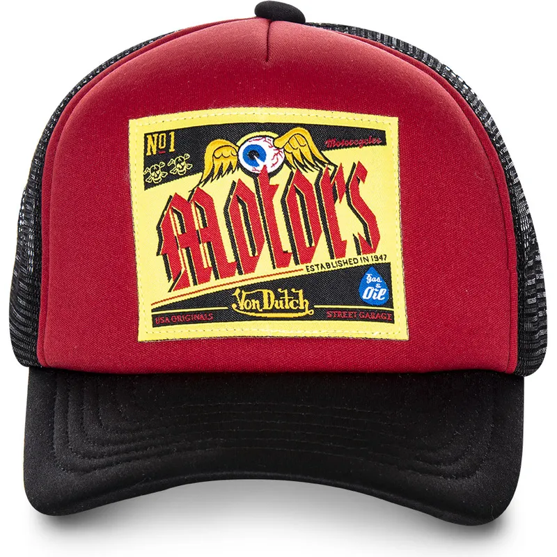 petten-gebogen-rood-snapback-ber02-van-von-dutch