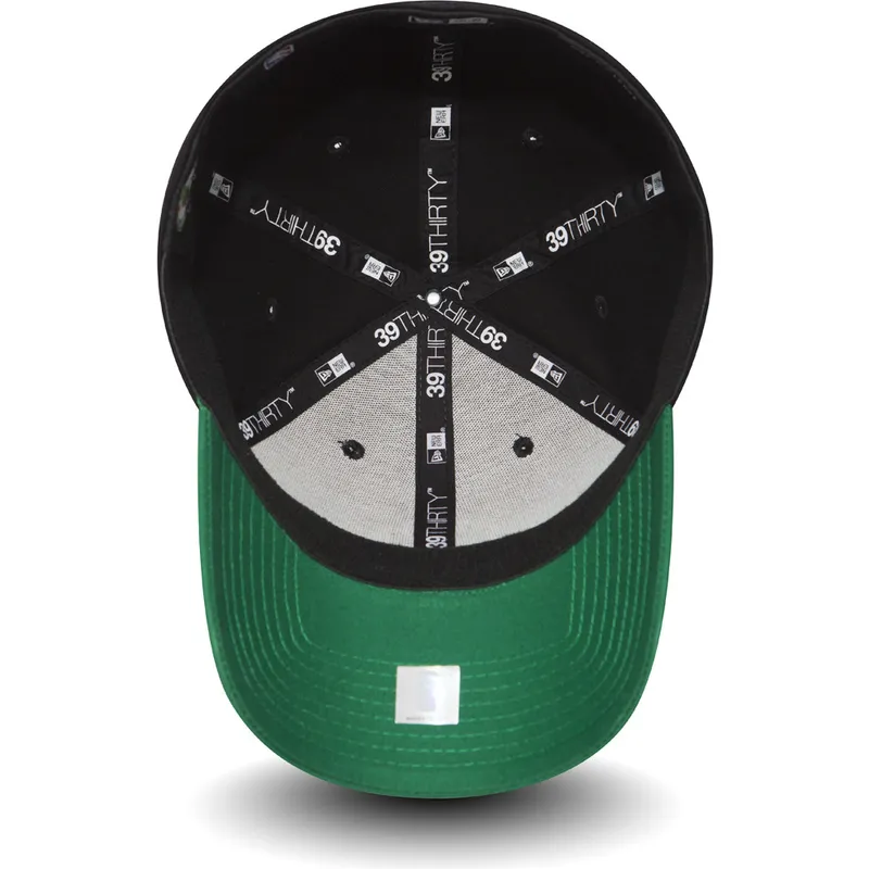 petten-gebogen-zwart-fitted-39thirty-black-base-van-boston-celtics-mlb-van-new-era