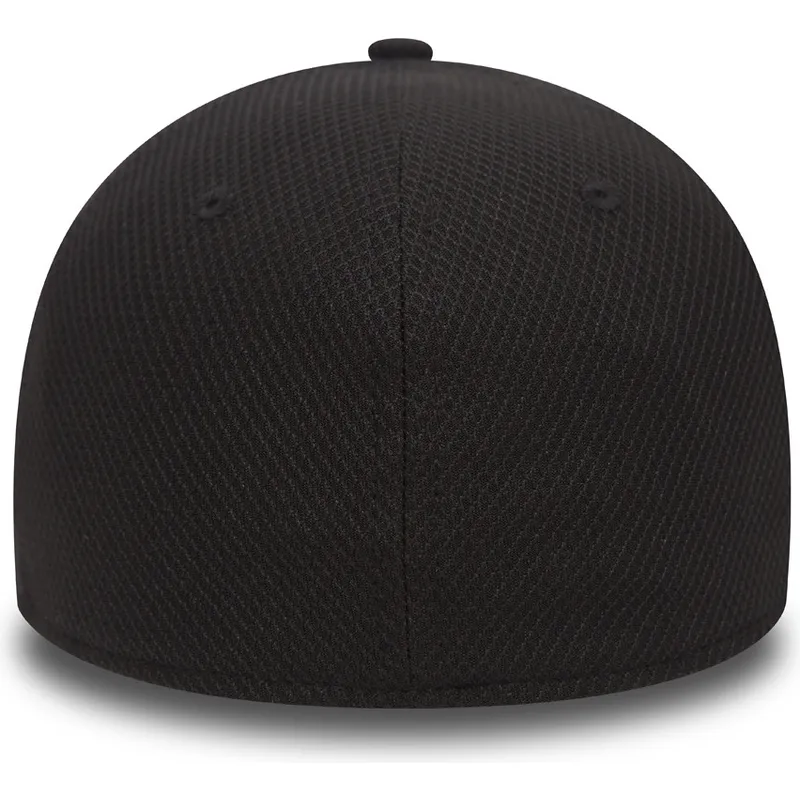 petten-gebogen-zwart-fitted-voor-kinderen-39thirty-rubber-prime-van-new-york-yankees-mlb-van-new-era