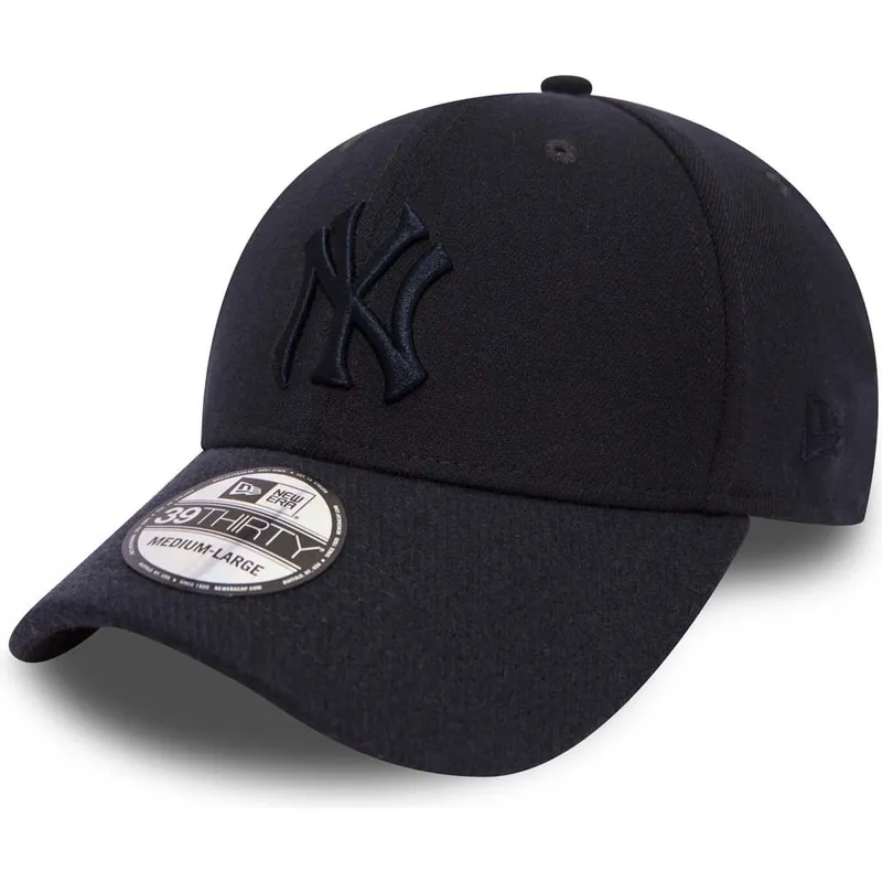 petten-gebogen-marineblauw-fitted-39thirty-club-coop-van-new-york-yankees-mlb-van-new-era