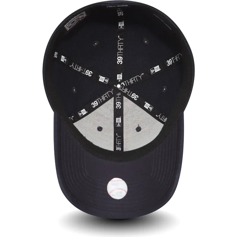 petten-gebogen-marineblauw-fitted-39thirty-club-coop-van-new-york-yankees-mlb-van-new-era