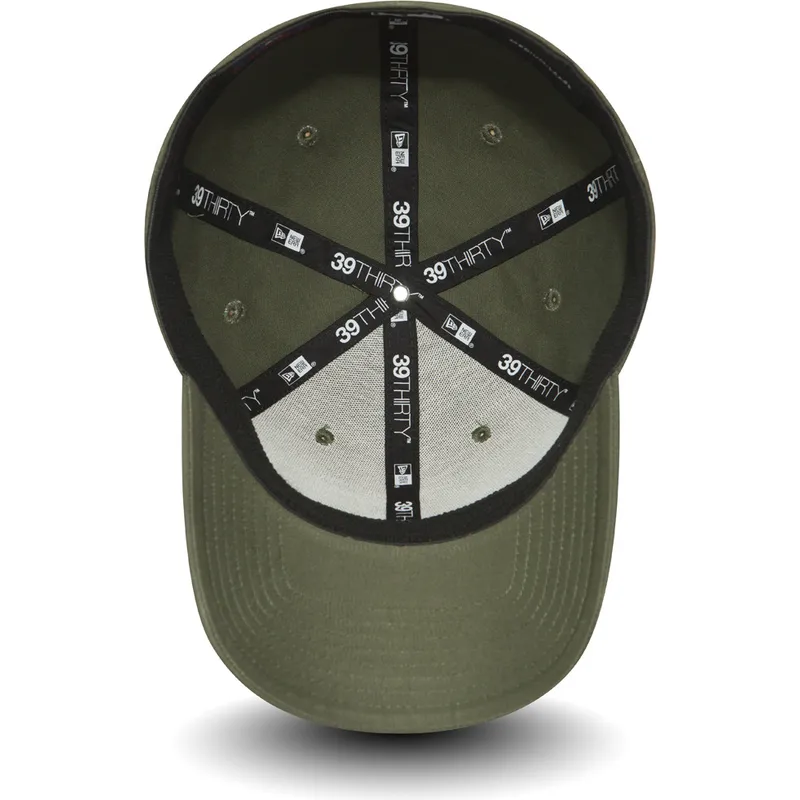 petten-gebogen-groen-fitted-39thirty-league-essential-van-oakland-athletics-mlb-van-new-era