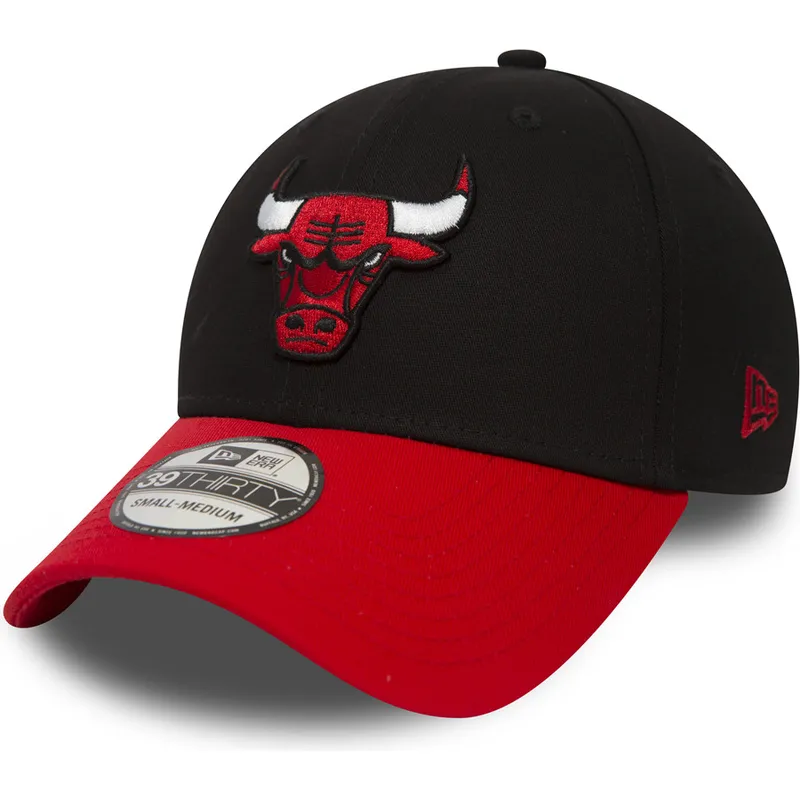 petten-gebogen-zwart-fitted-39thirty-black-base-van-chicago-bulls-nba-van-new-era petten-gebogen-zwart-fitted-39thirty-black-base-van-chicago-bulls-nba-van-new-era