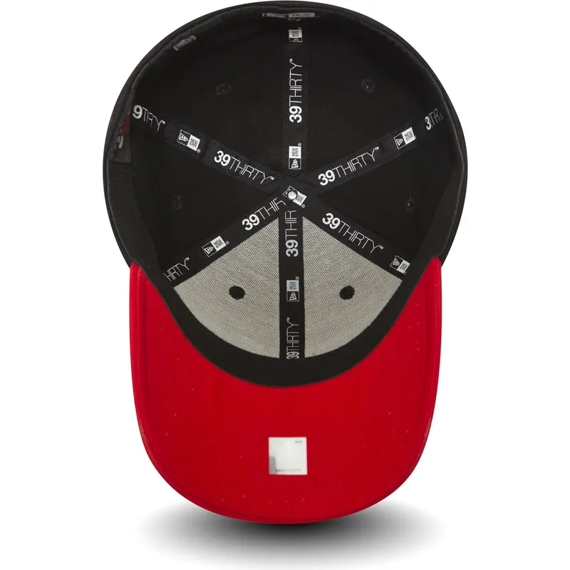 petten-gebogen-zwart-fitted-39thirty-black-base-van-chicago-bulls-nba-van-new-era petten-gebogen-zwart-fitted-39thirty-black-base-van-chicago-bulls-nba-van-new-era