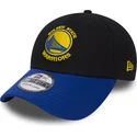 petten-gebogen-zwart-fitted-39thirty-black-base-van-golden-state-warriors-nba-van-new-era