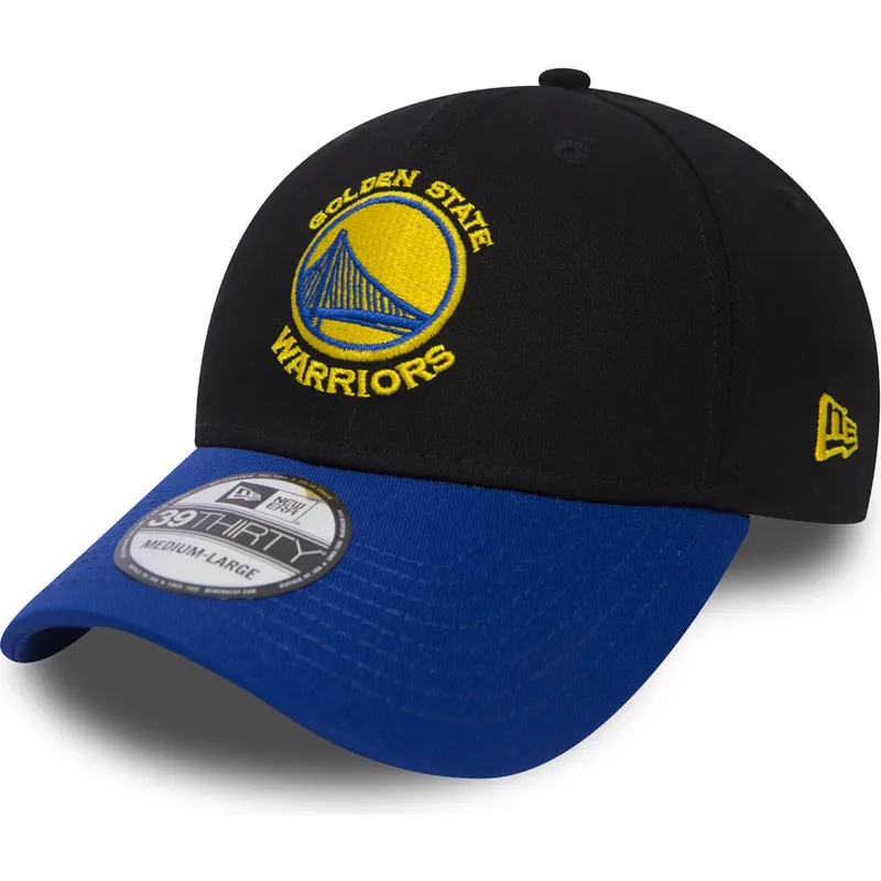 petten-gebogen-zwart-fitted-39thirty-black-base-van-golden-state-warriors-nba-van-new-era petten-gebogen-zwart-fitted-39thirty-black-base-van-golden-state-warriors-nba-van-new-era