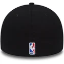 petten-gebogen-zwart-fitted-39thirty-black-base-van-miami-heat-nba-van-new-era