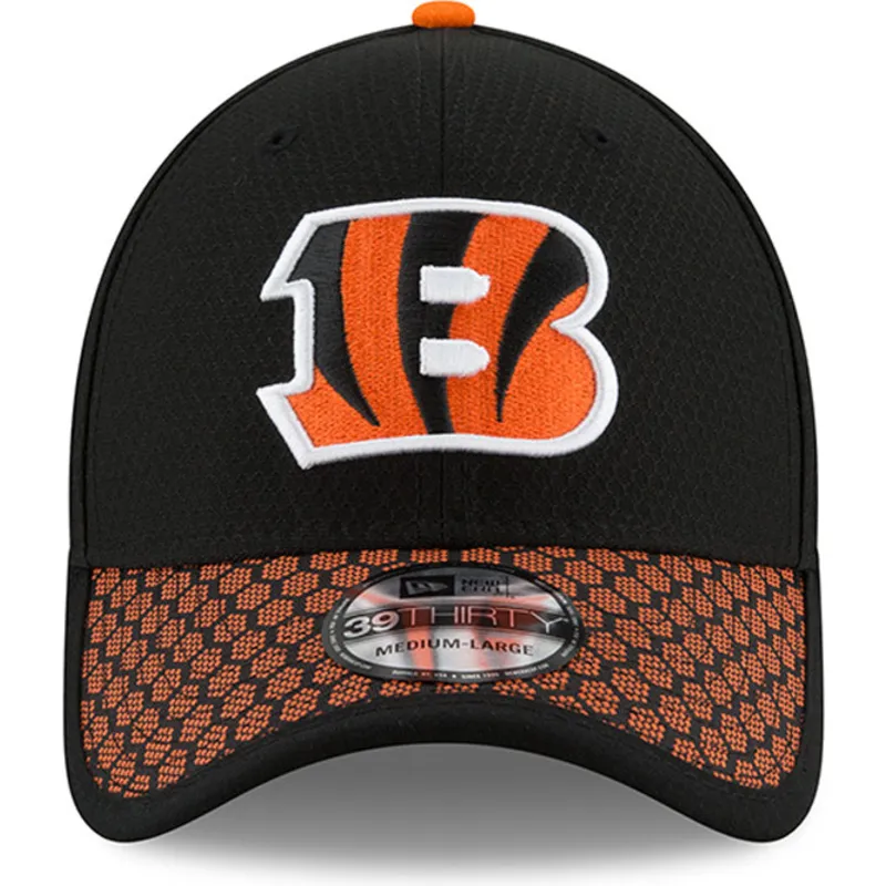 petten-gebogen-zwart-fitted-39thirty-sideline-van-cincinnati-bengals-nfl-van-new-era