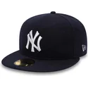 petten-plat-marineblauw-fitted-59fifty-camel-hair-van-new-york-yankees-mlb-van-new-era