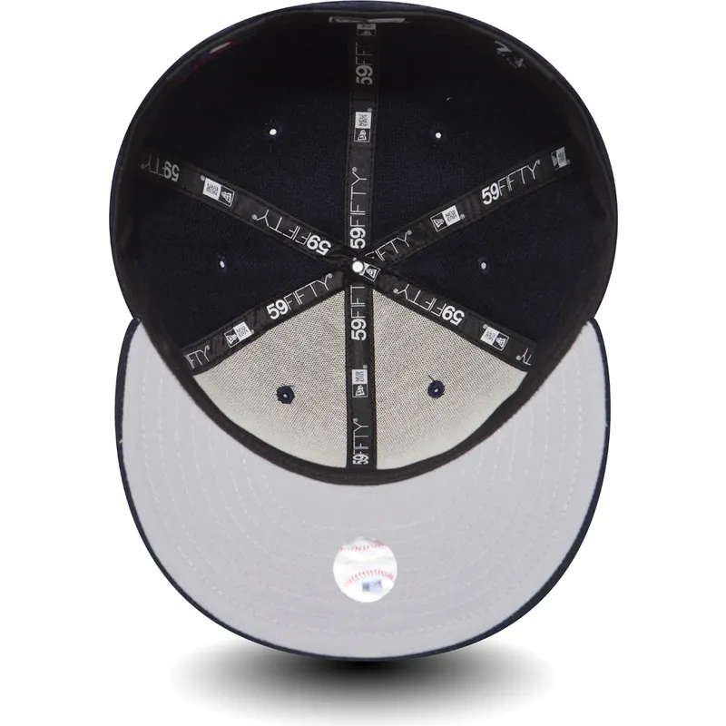 petten-plat-marineblauw-fitted-59fifty-camel-hair-van-new-york-yankees-mlb-van-new-era