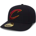 petten-plat-zwart-fitted-59fifty-low-profile-team-classic-van-cleveland-cavaliers-nba-van-new-era