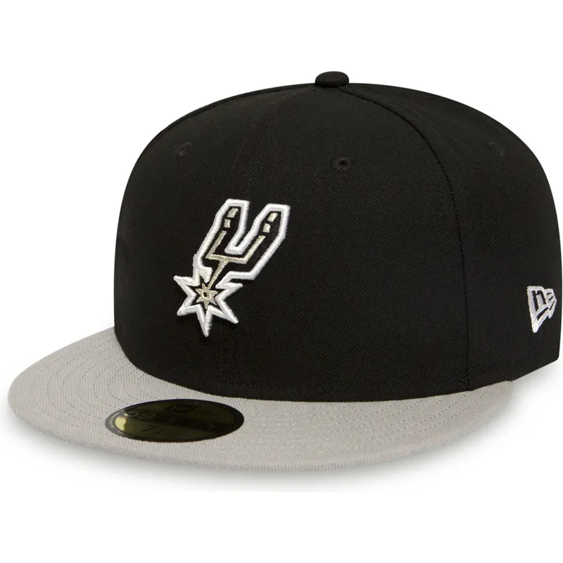 petten-plat-zwart-fitted-59fifty-van-san-antonio-spurs-nba-van-new-era petten-plat-zwart-fitted-59fifty-van-san-antonio-spurs-nba-van-new-era