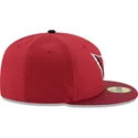 petten-plat-rood-fitted-59fifty-sideline-van-arizona-cardinals-nfl-van-new-era