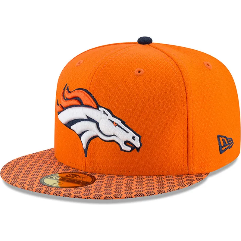 petten-plat-oranje-fitted-59fifty-sideline-van-denver-broncos-nfl-van-new-era