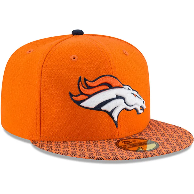 petten-plat-oranje-fitted-59fifty-sideline-van-denver-broncos-nfl-van-new-era