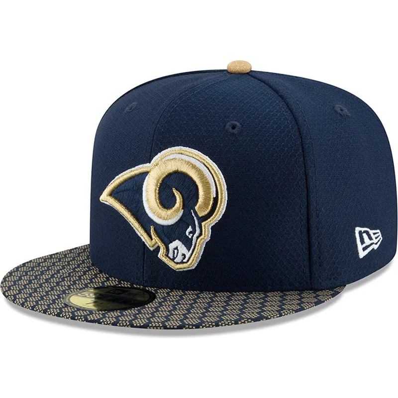 petten-plat-blauw-fitted-59fifty-sideline-van-los-angeles-rams-nfl-van-new-era petten-plat-blauw-fitted-59fifty-sideline-van-los-angeles-rams-nfl-van-new-era