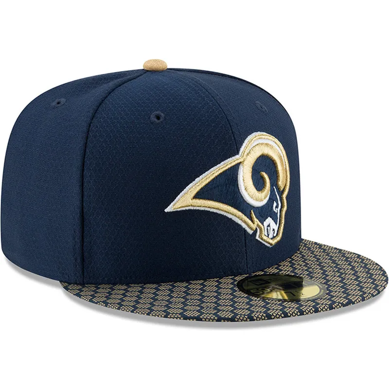 petten-plat-blauw-fitted-59fifty-sideline-van-los-angeles-rams-nfl-van-new-era petten-plat-blauw-fitted-59fifty-sideline-van-los-angeles-rams-nfl-van-new-era