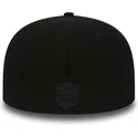 petten-plat-zwart-fitted-59fifty-black-coll-van-minnesota-vikings-nfl-van-new-era