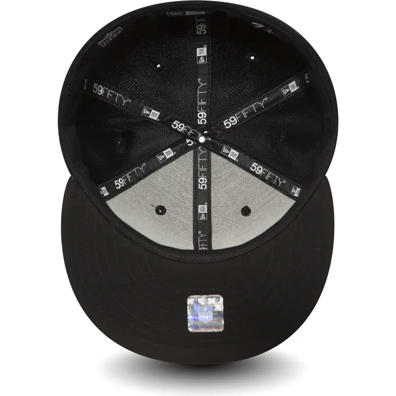 petten-plat-zwart-fitted-59fifty-black-coll-van-minnesota-vikings-nfl-van-new-era