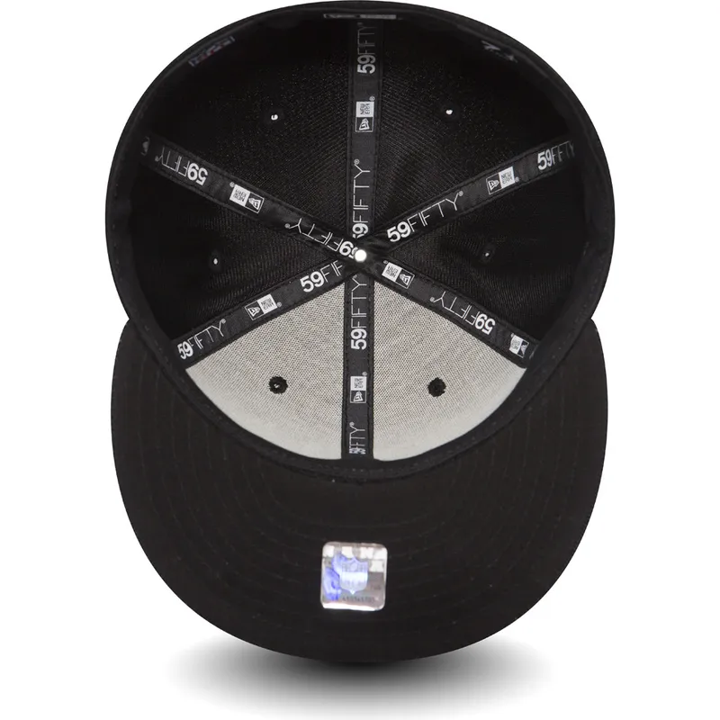 petten-plat-zwart-fitted-59fifty-black-coll-van-new-england-patriots-nfl-van-new-era