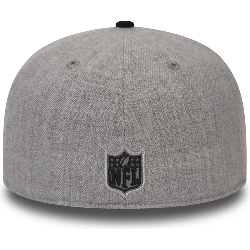 petten-plat-grijs-fitted-59fifty-reflective-heather-van-las-vegas-raiders-nfl-van-new-era