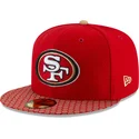 petten-plat-rood-fitted-59fifty-sideline-van-san-francisco-49ers-nfl-van-new-era