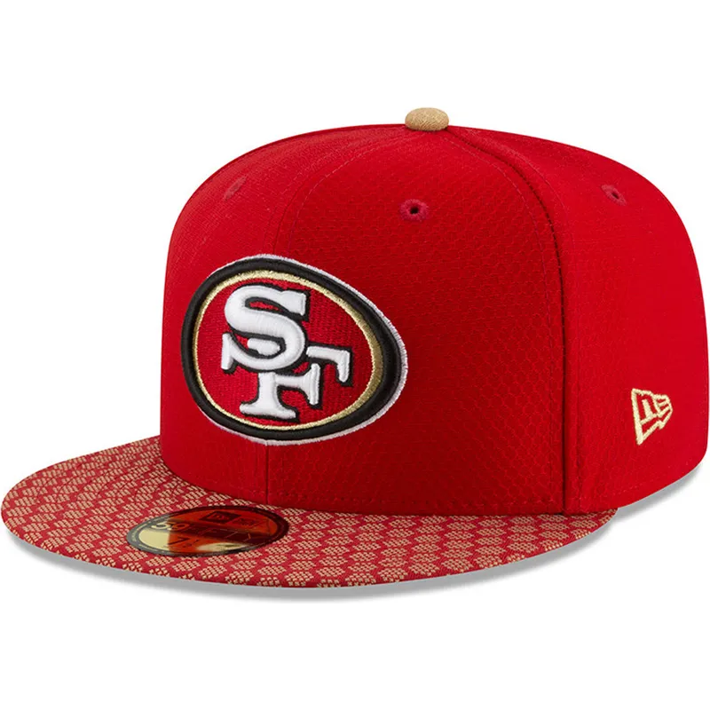 petten-plat-rood-fitted-59fifty-sideline-van-san-francisco-49ers-nfl-van-new-era