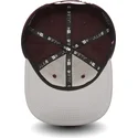 petten-plat-rood-snapback-9fifty-seasonal-heather-van-atlanta-braves-mlb-van-new-era