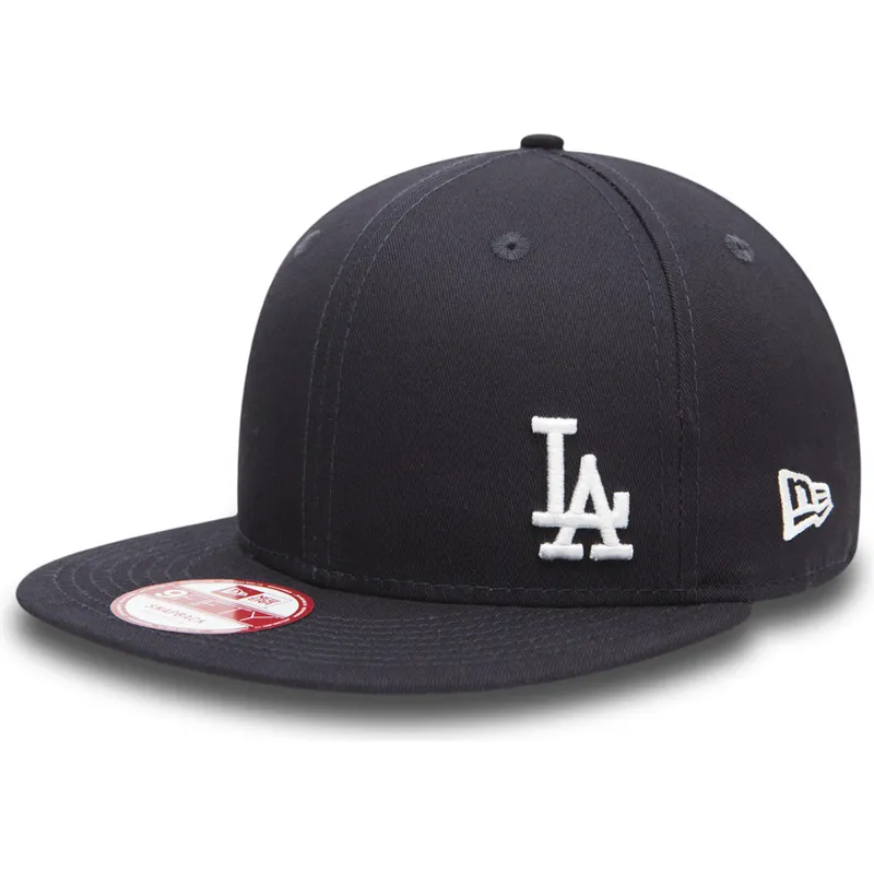 petten-plat-marineblauw-snapback-9fifty-flawless-van-los-angeles-dodgers-mlb-van-new-era