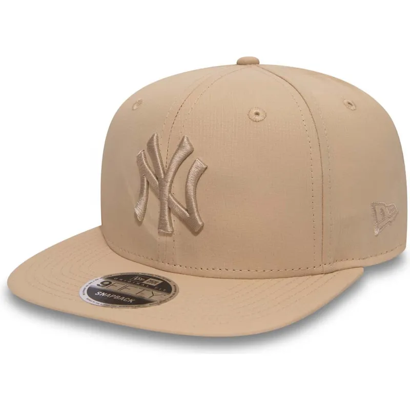 petten-plat-roze-snapback-rosa-9fifty-nano-ripstop-van-new-york-yankees-mlb-van-new-era