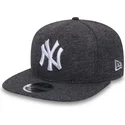 petten-plat-grijs-snapback-9fifty-slub-van-new-york-yankees-mlb-van-new-era