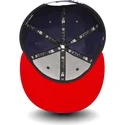 petten-plat-marineblauw-snapback-9fifty-diamond-era-essential-van-oakland-athletics-mlb-van-new-era
