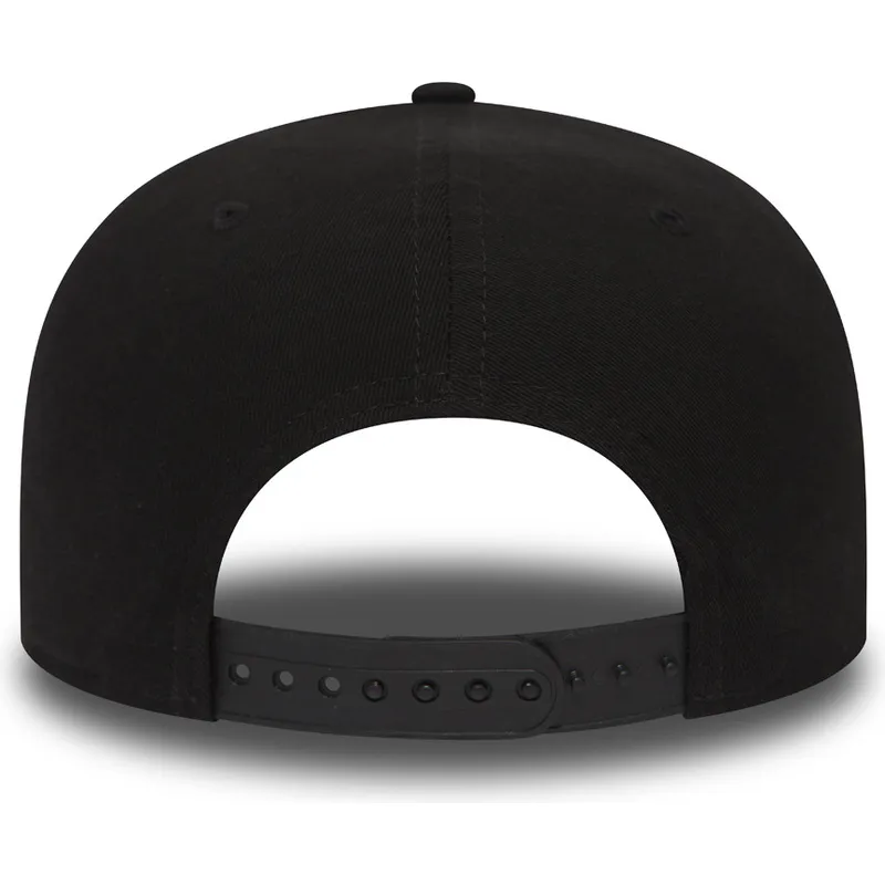 petten-plat-zwart-snapback-9fifty-chain-stitch-van-chicago-bulls-nba-van-new-era