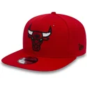 petten-plat-rood-snapback-9fifty-mesh-van-chicago-bulls-nba-van-new-era