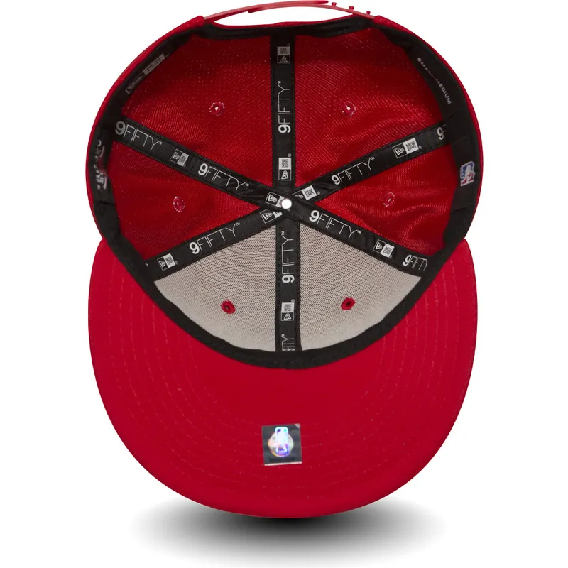 petten-plat-rood-snapback-9fifty-mesh-van-chicago-bulls-nba-van-new-era petten-plat-rood-snapback-9fifty-mesh-van-chicago-bulls-nba-van-new-era