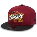 petten-plat-rood-snapback-9fifty-van-cleveland-cavaliers-nba-van-new-era