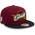petten-plat-rood-snapback-9fifty-van-cleveland-cavaliers-nba-van-new-era