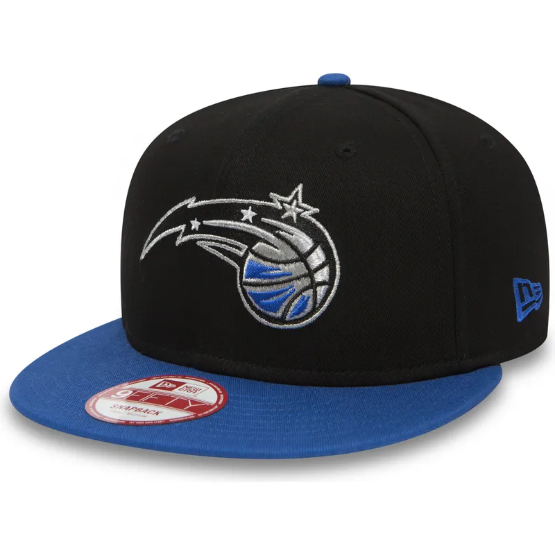 petten-plat-zwart-snapback-9fifty-van-orlando-magic-nba-van-new-era